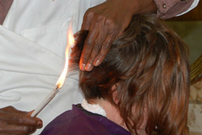 Get Your Hair Cut With Fire For $200